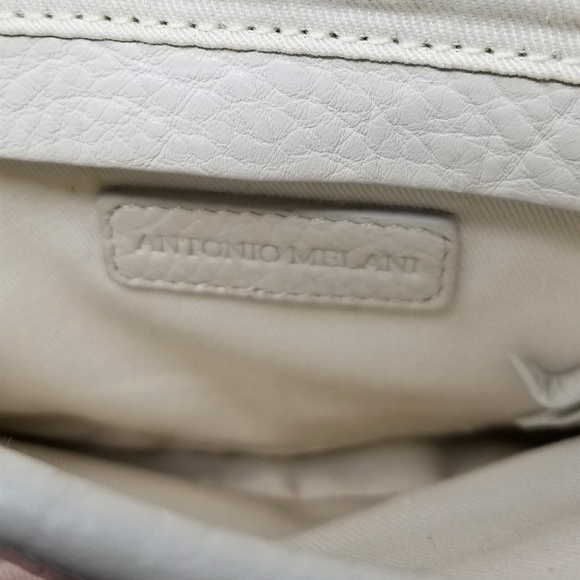 Antonio Melani Pink Leather Purse Gold Hardware - Picture 6 of 6